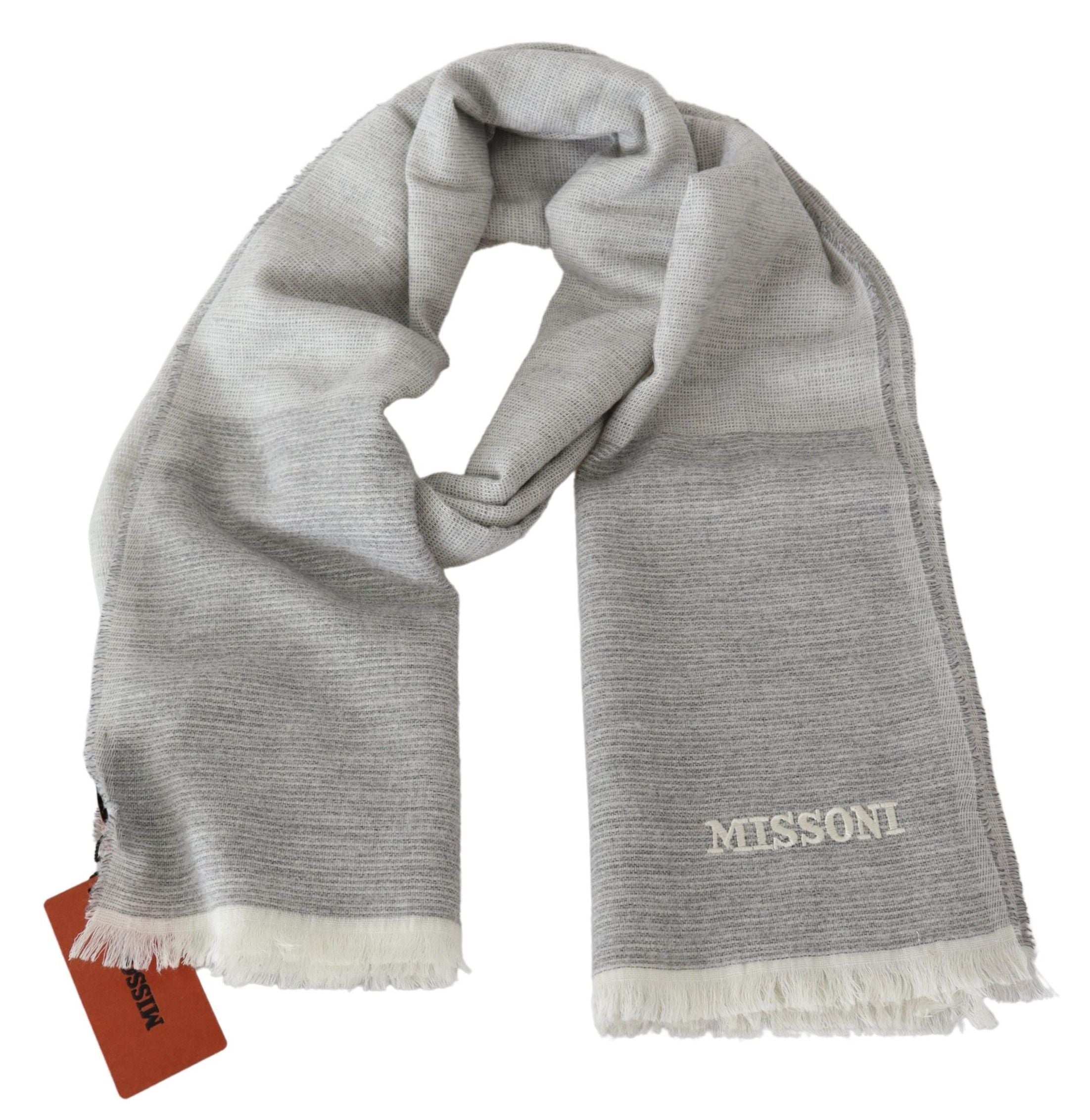 Missoni Beige 100% Ull Unisex Halsduk