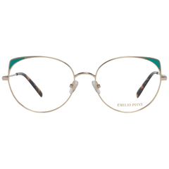 Emilio Pucci Gold Metal Glasses (Frames)