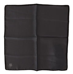 Dolce &amp; Gabbana Grått 100 % silke firkantet lommetørkle Grått 100 % silke firkantet lommetørkle