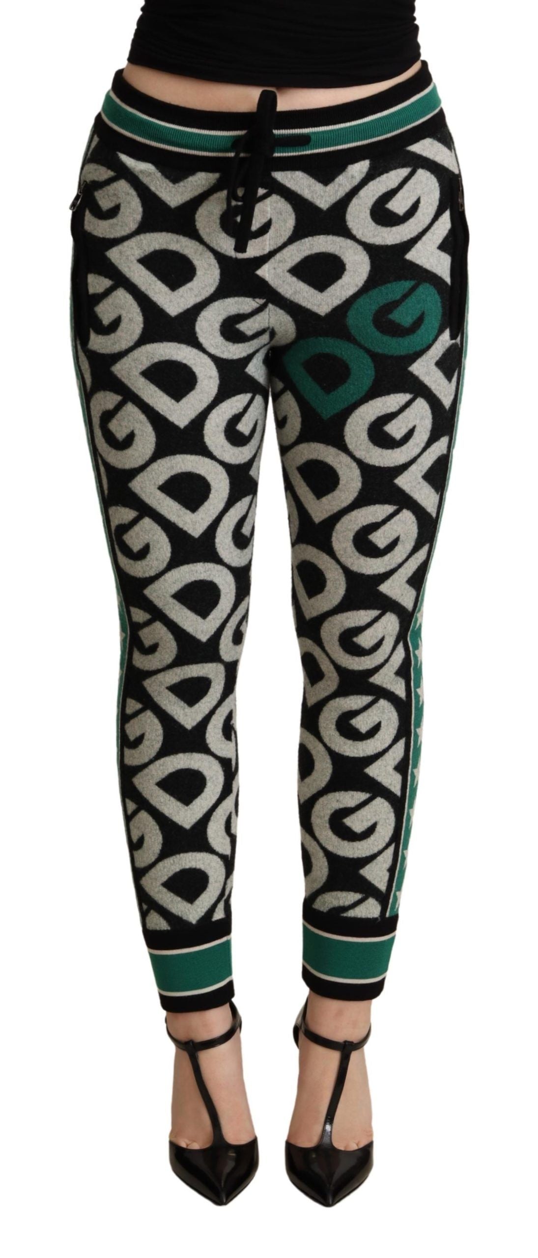 Flerfärgade DG Mania Joggers Träningsbyxor