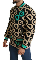 Dolce & Gabbana Multicolor DGMILLENNIALS Logo Print Jacket