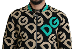 Dolce & Gabbana Multicolor DGMILLENNIALS Logo Print Jacket