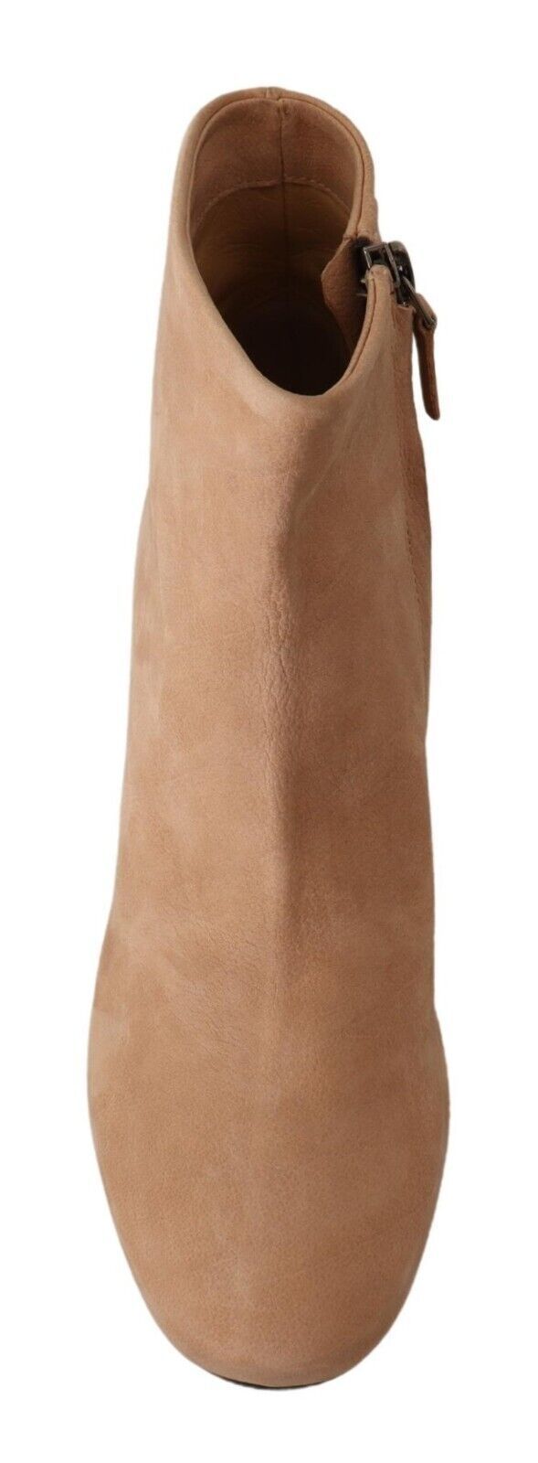 Beige mocka läder med klackar pumps stövlar skor