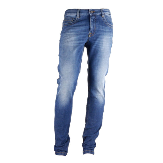 Eleganta mörkblå jeans med normal passform
