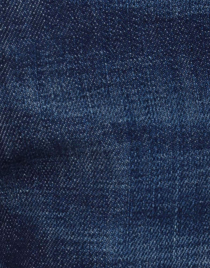 Blå bomullsjeans for menn