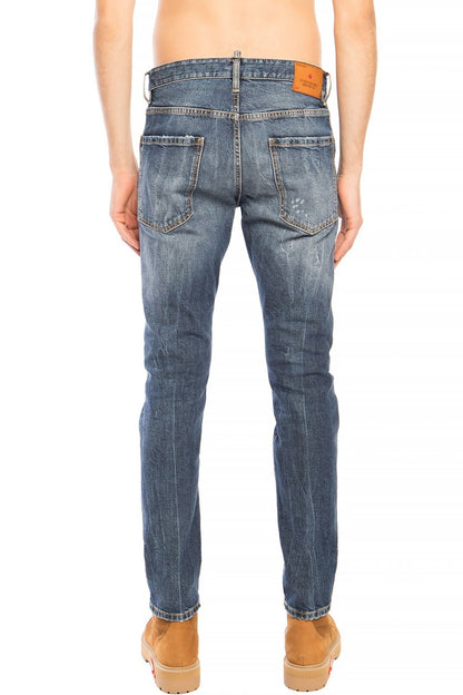 Dsquared² Blå Bomull Herrjeans