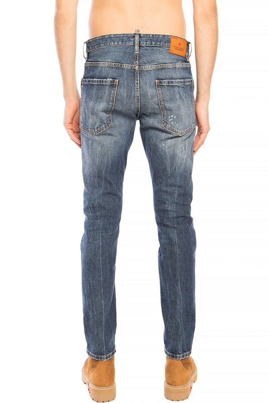 Dsquared² Blå Bomull Herrjeans
