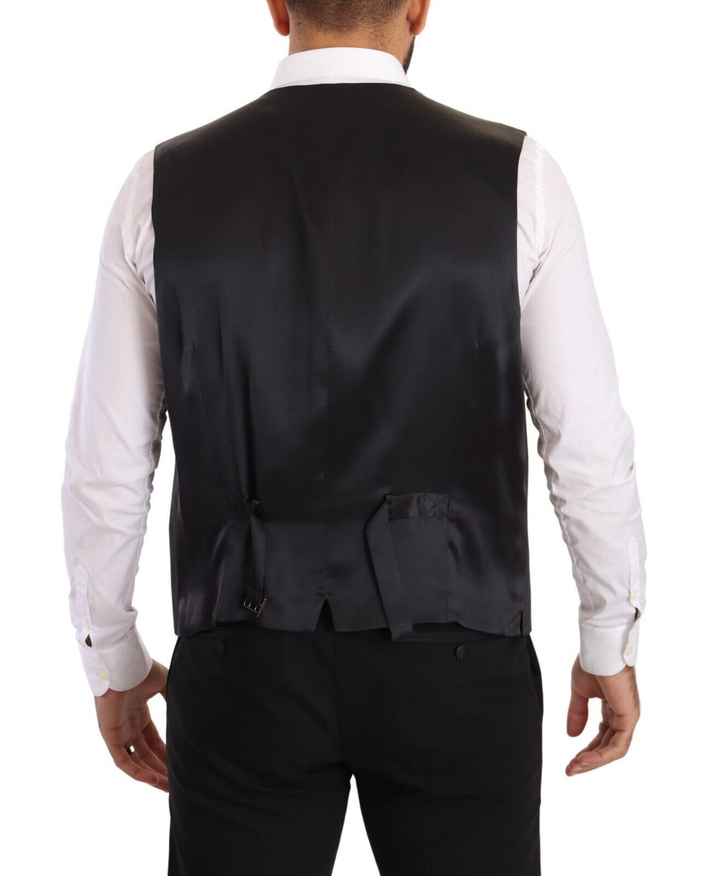 Grå dobbeltspent 2-delt SICILIA-blazer