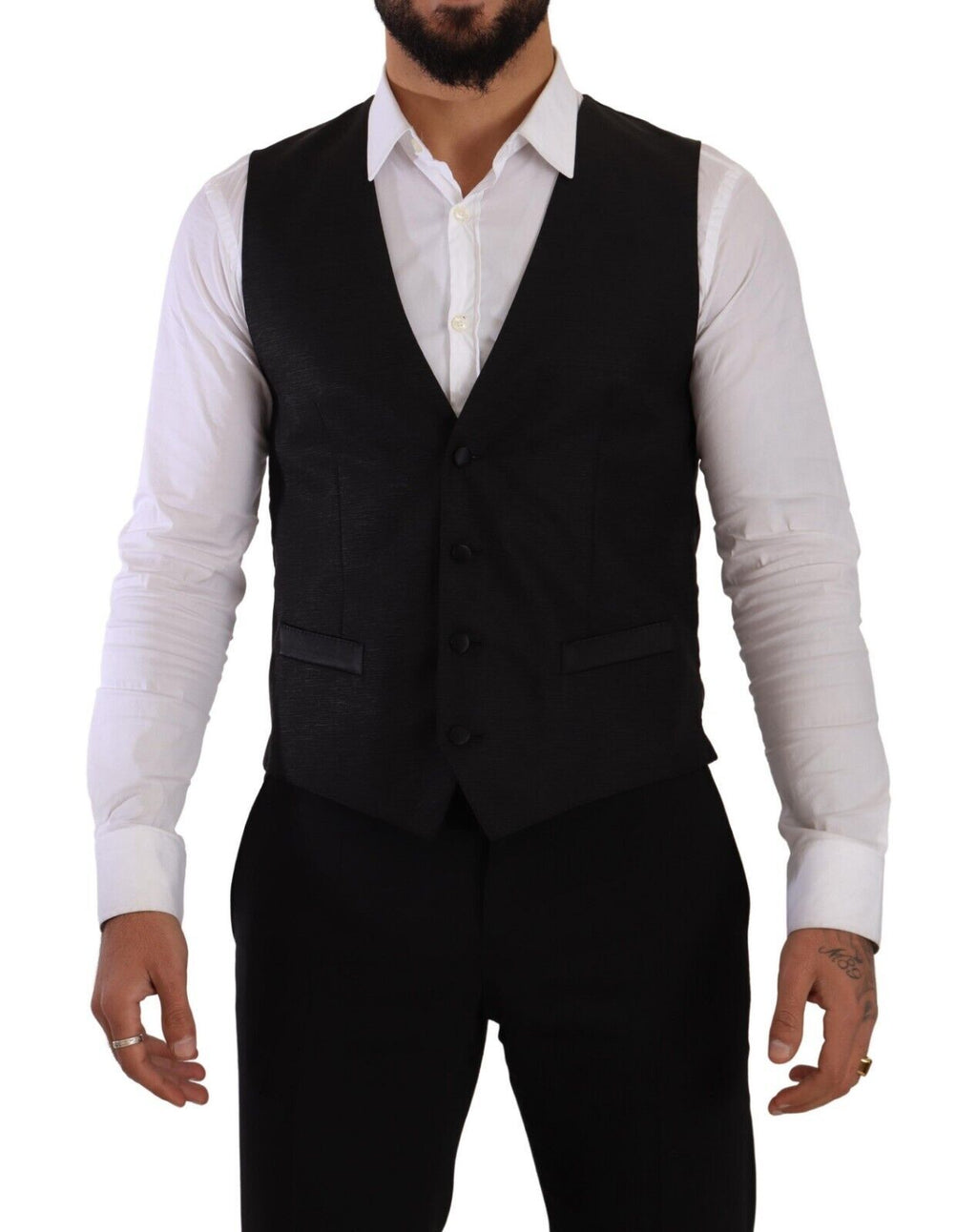 Svart Slim Fit 2-delad SICILIA-kavaj