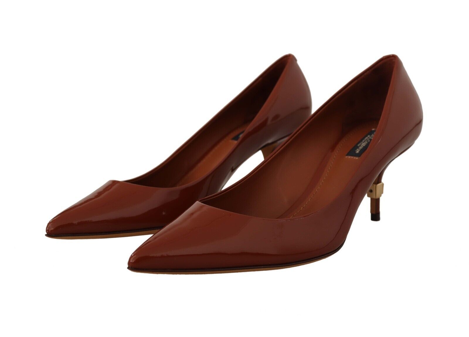 Bruna Kitten Heels Pumps Lackskor