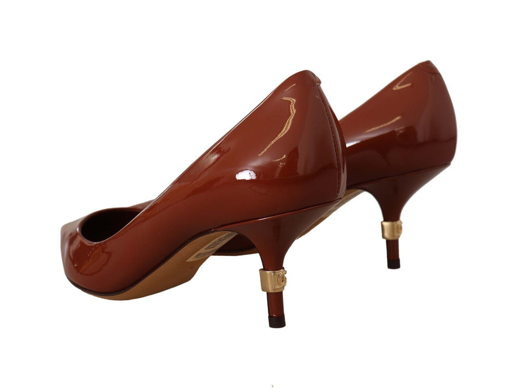 Bruna Kitten Heels Pumps Lackskor
