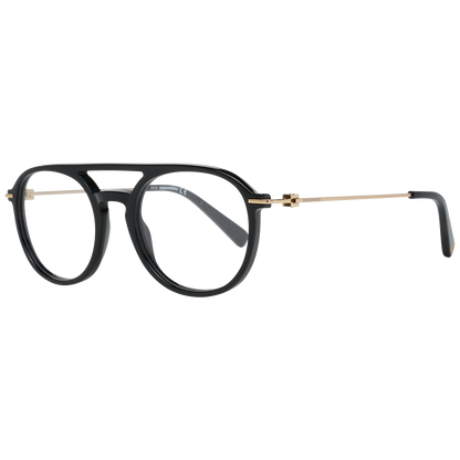 Dsquared² eleganta svarta designerglasögon med helbåge