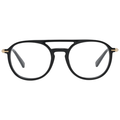 Dsquared² eleganta svarta designerglasögon med helbåge