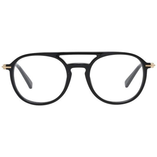 Dsquared² eleganta svarta designerglasögon med helbåge