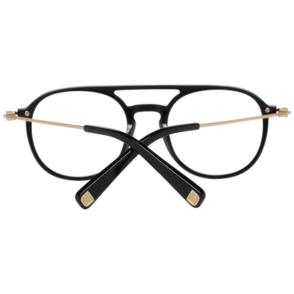 Dsquared² eleganta svarta designerglasögon med helbåge