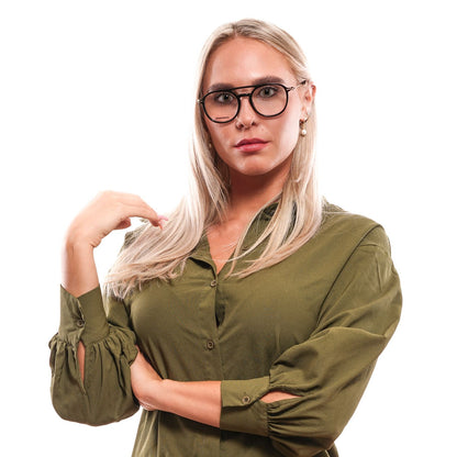 Dsquared² eleganta svarta designerglasögon med helbåge