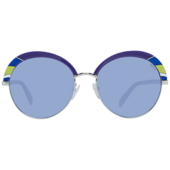 Emilio Pucci Purple Metal & Plastic Sunglasses