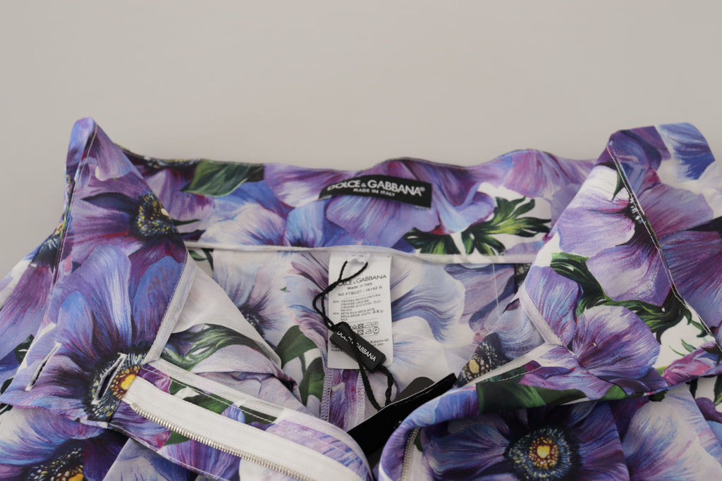 Lila Anemone Höga Hotpants Shorts