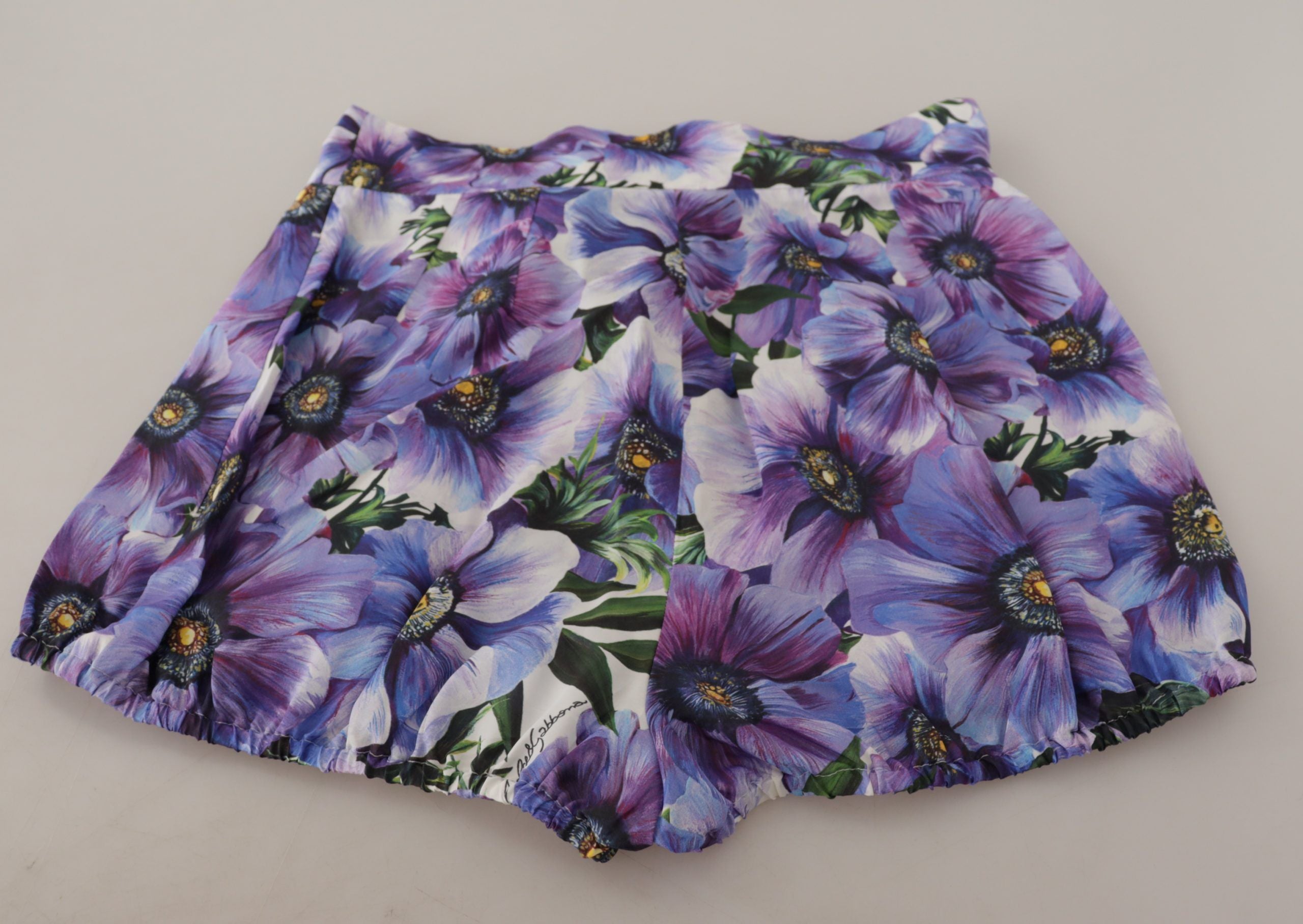 Lila Anemone Höga Hotpants Shorts