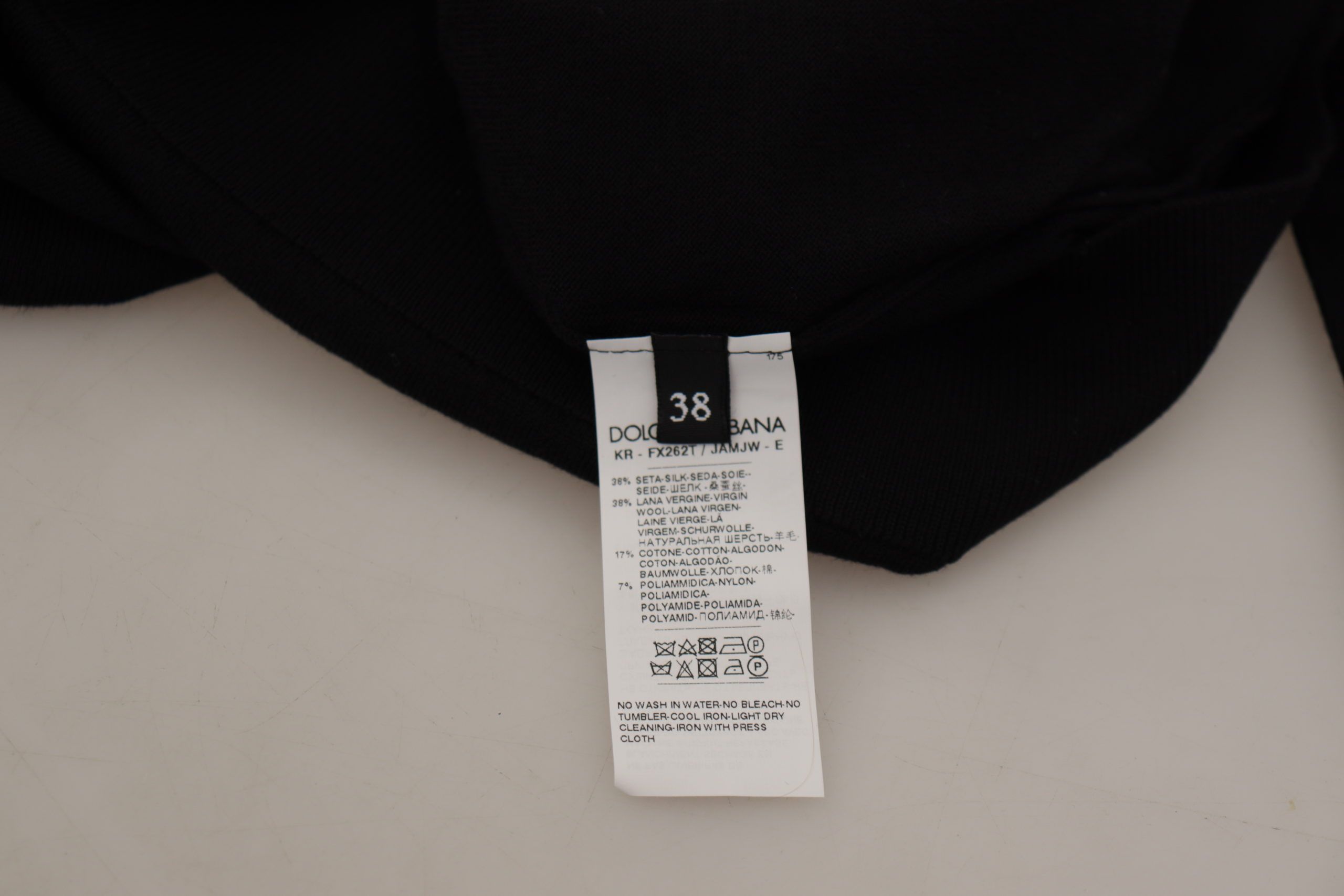 Svart blonde cardigan med engelroser