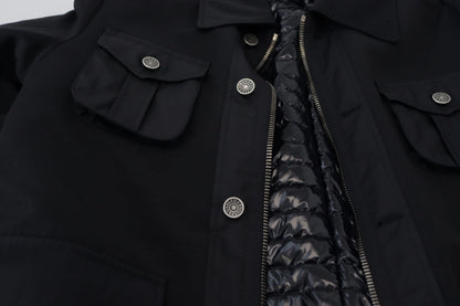 Dolce &amp; Gabbana Svart Ulljacka Med Hel Dragkedja