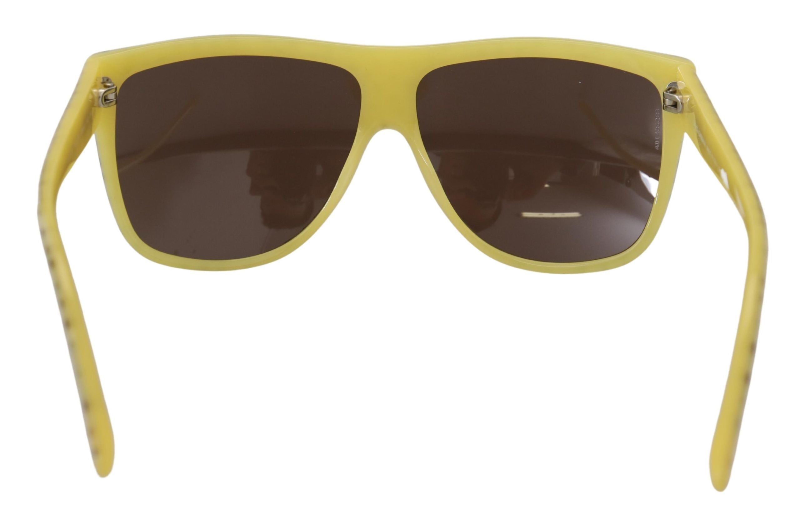 Gula stjärnor Acetat Fyrkantiga Shades DG4125 Solglasögon