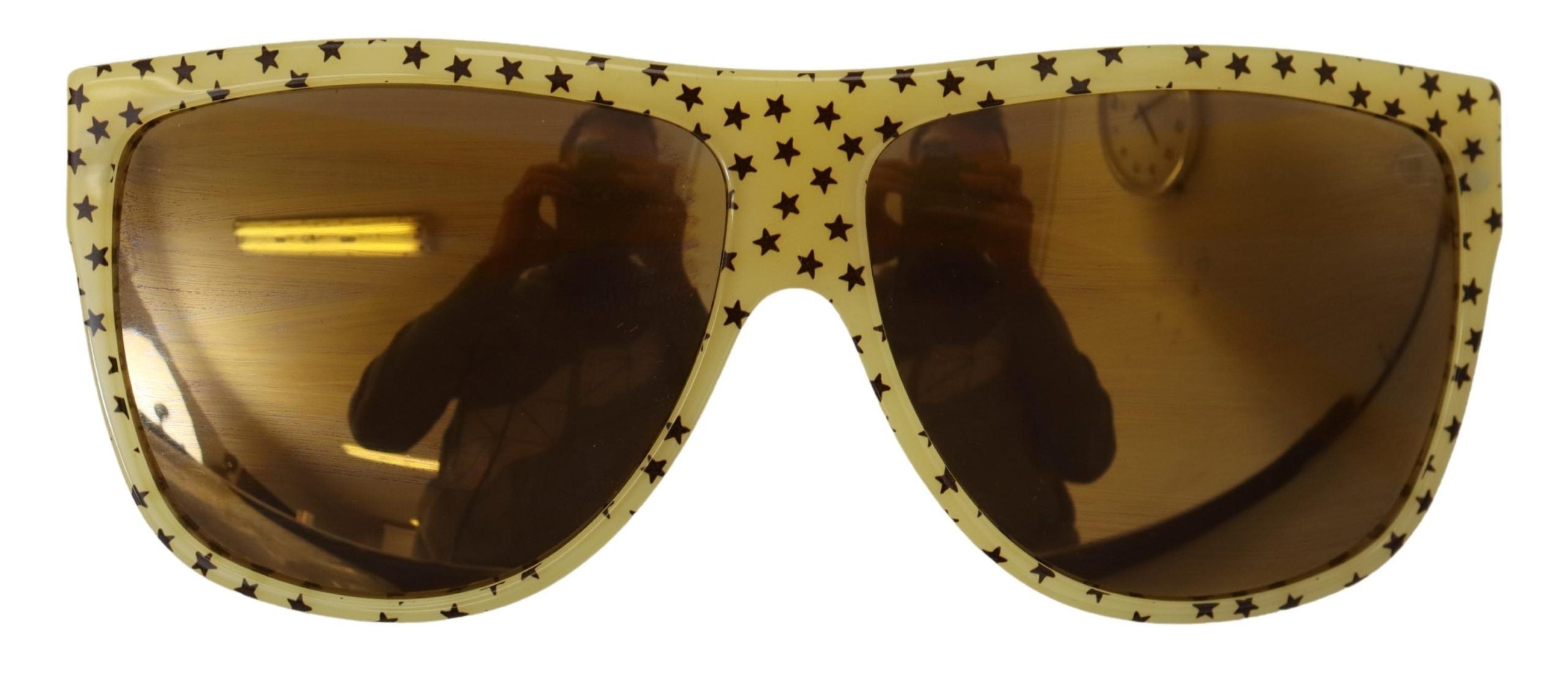 Gula stjärnor Acetat Fyrkantiga Shades DG4125 Solglasögon