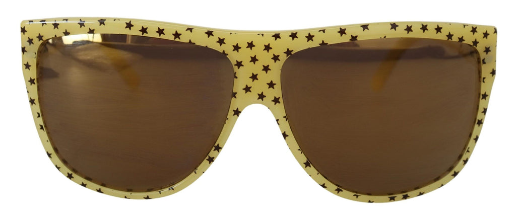 Gula stjärnor Acetat Fyrkantiga Shades DG4125 Solglasögon