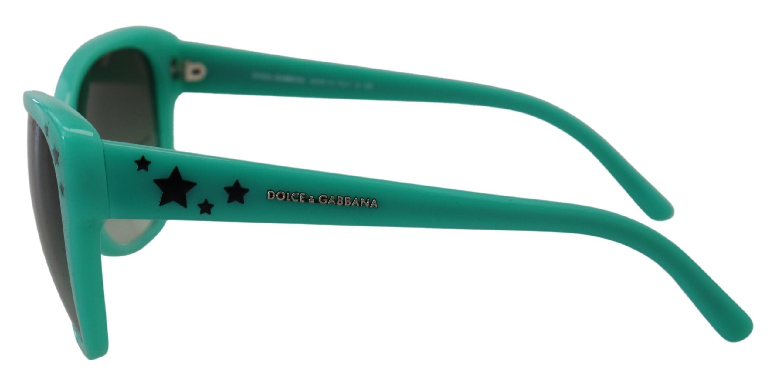 Gröna stjärnor Acetat Fyrkantiga Shades DG4124 Solglasögon