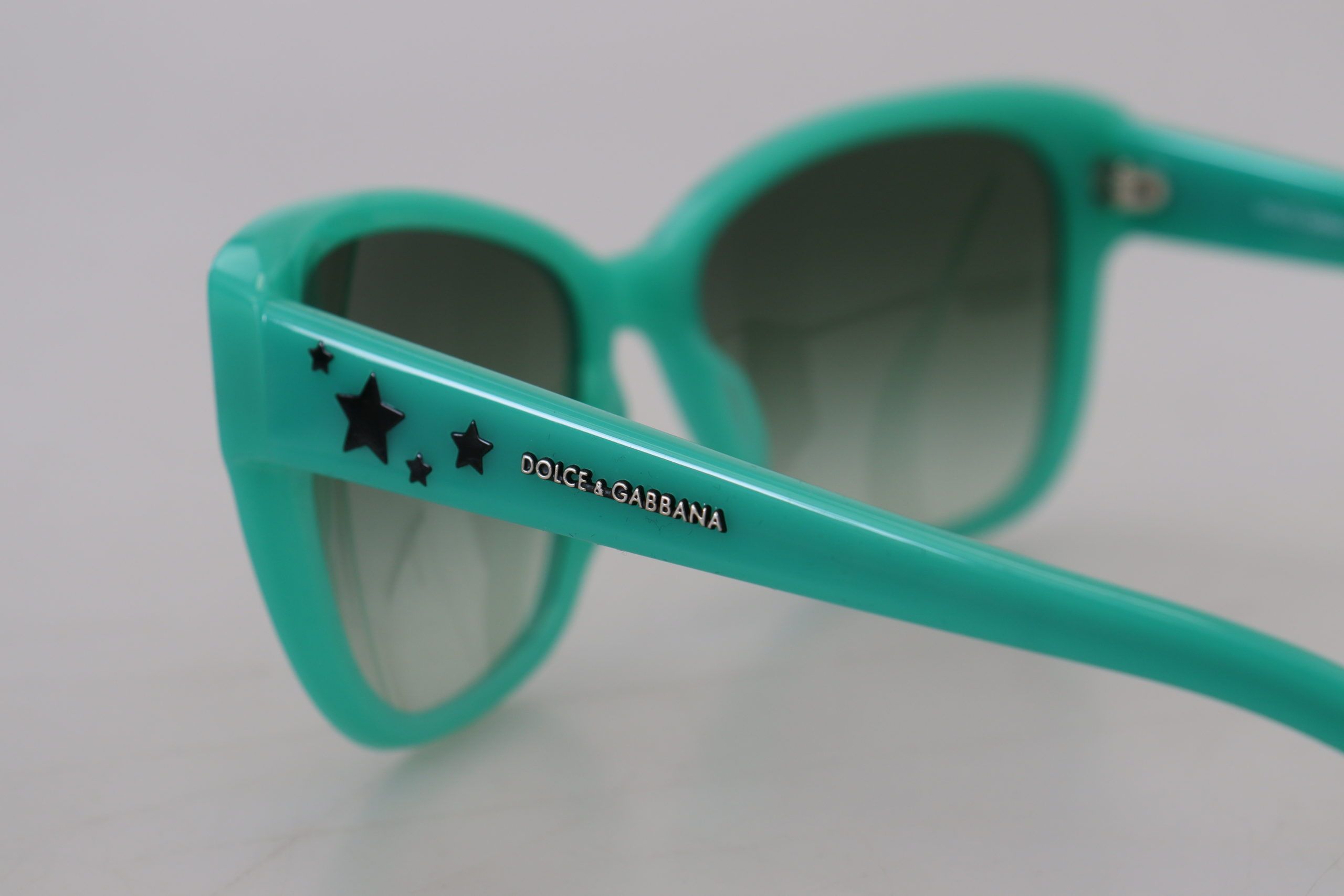 Gröna stjärnor Acetat Fyrkantiga Shades DG4124 Solglasögon
