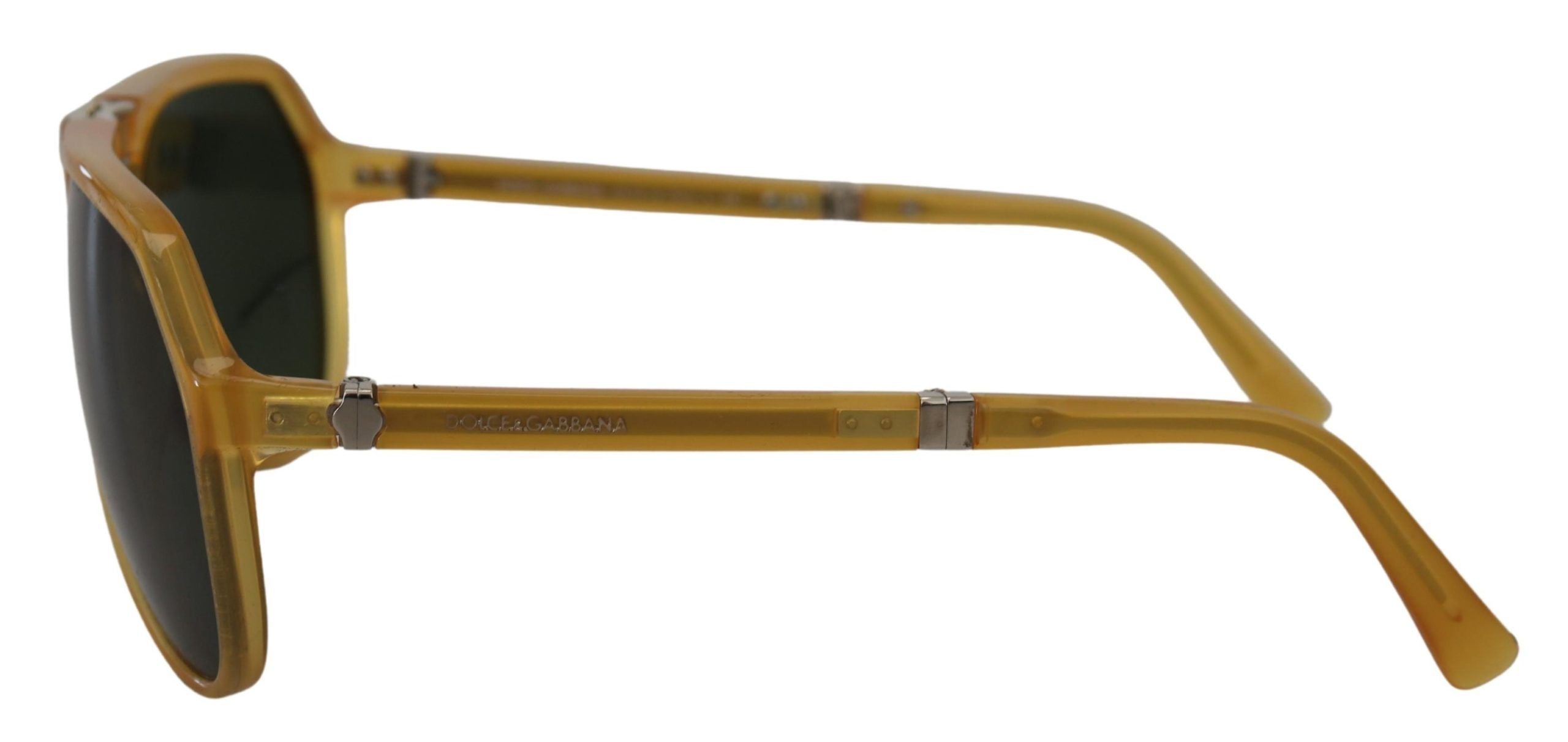 Gula Acetat Svarta Linser Aviator DG4196 Solglasögon