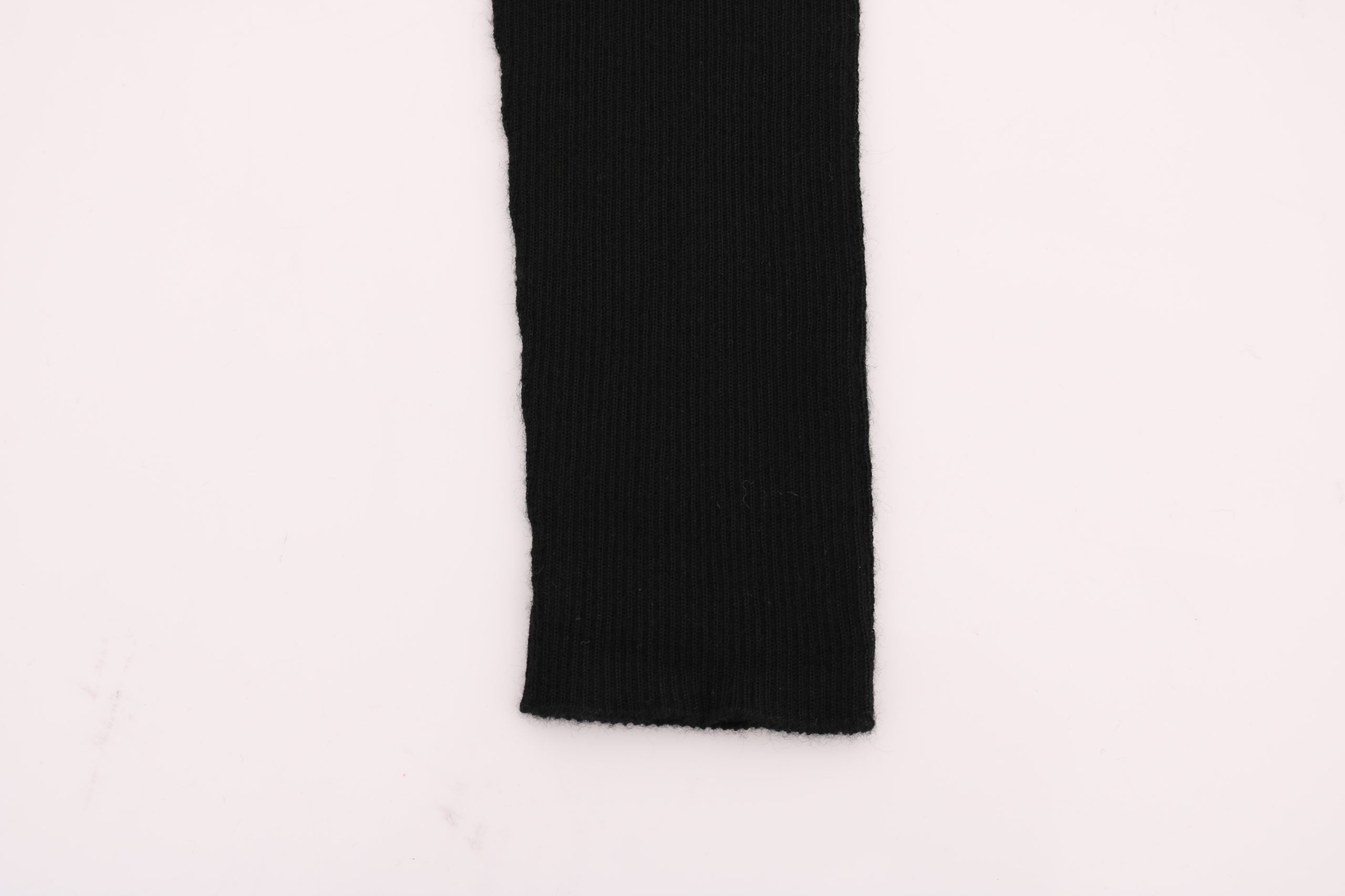 Svarta Slim Fit Dam Kashmirbyxor