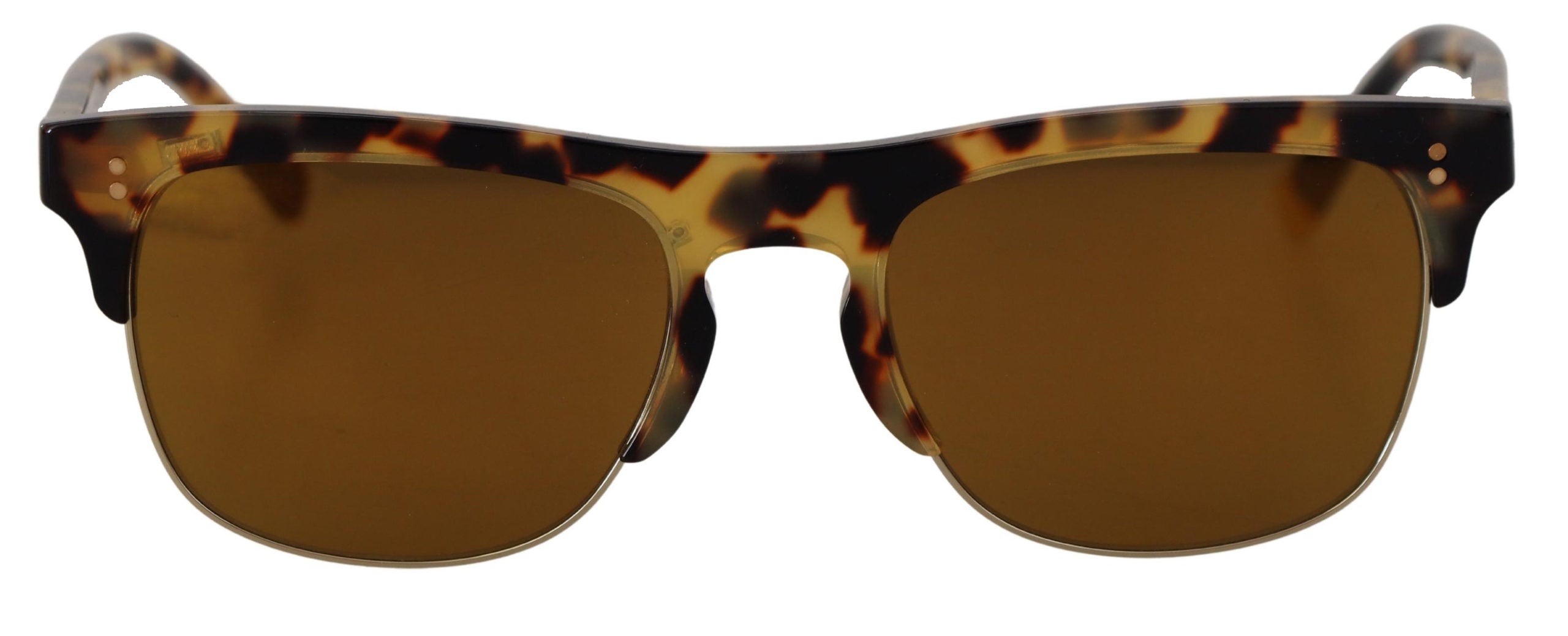Bruna Guld Acetat Havana DG430A Solglasögon