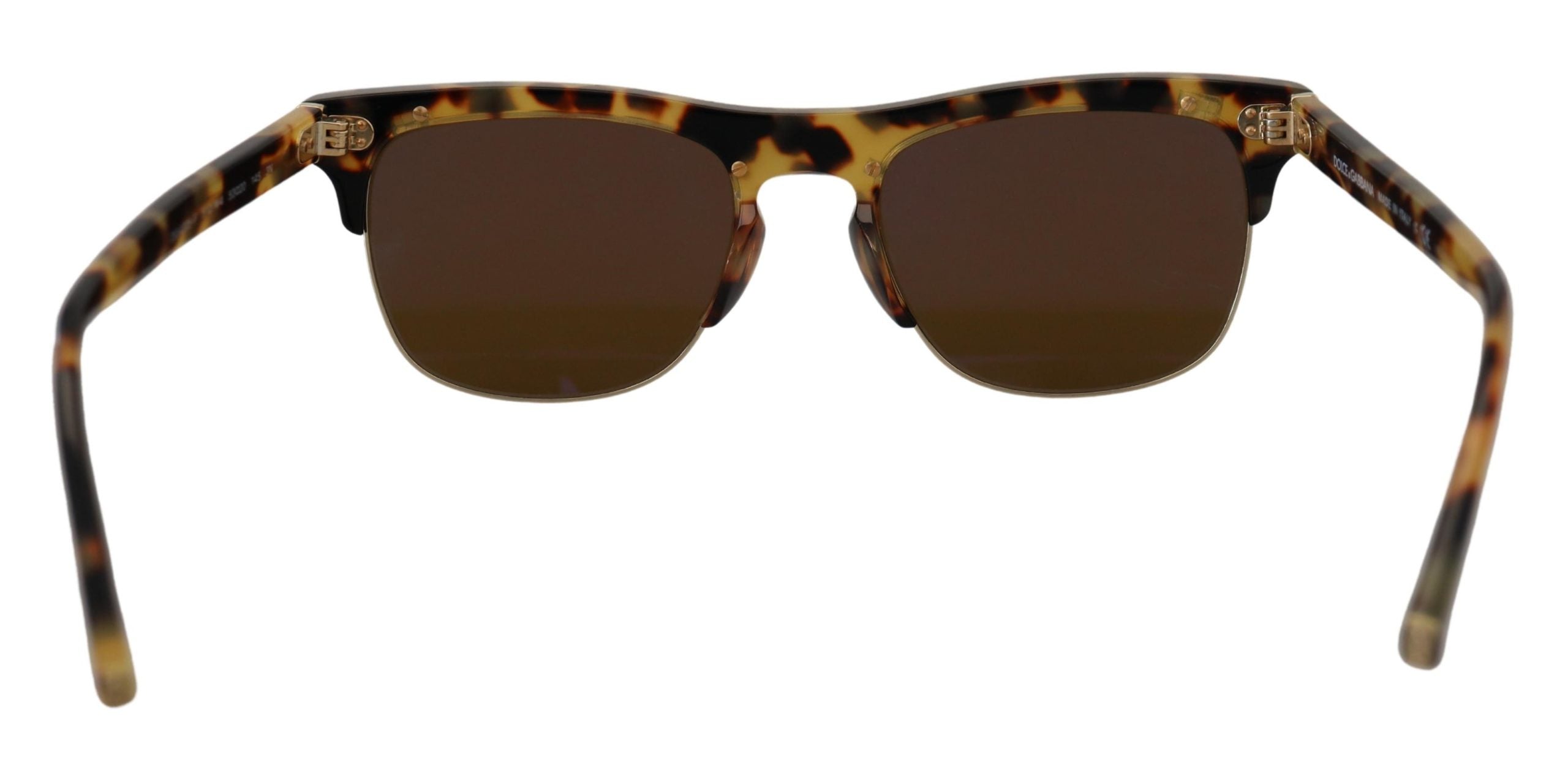 Bruna Guld Acetat Havana DG430A Solglasögon