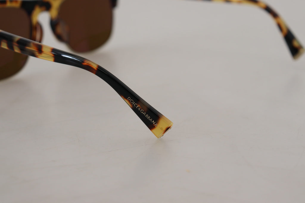 Bruna Guld Acetat Havana DG430A Solglasögon