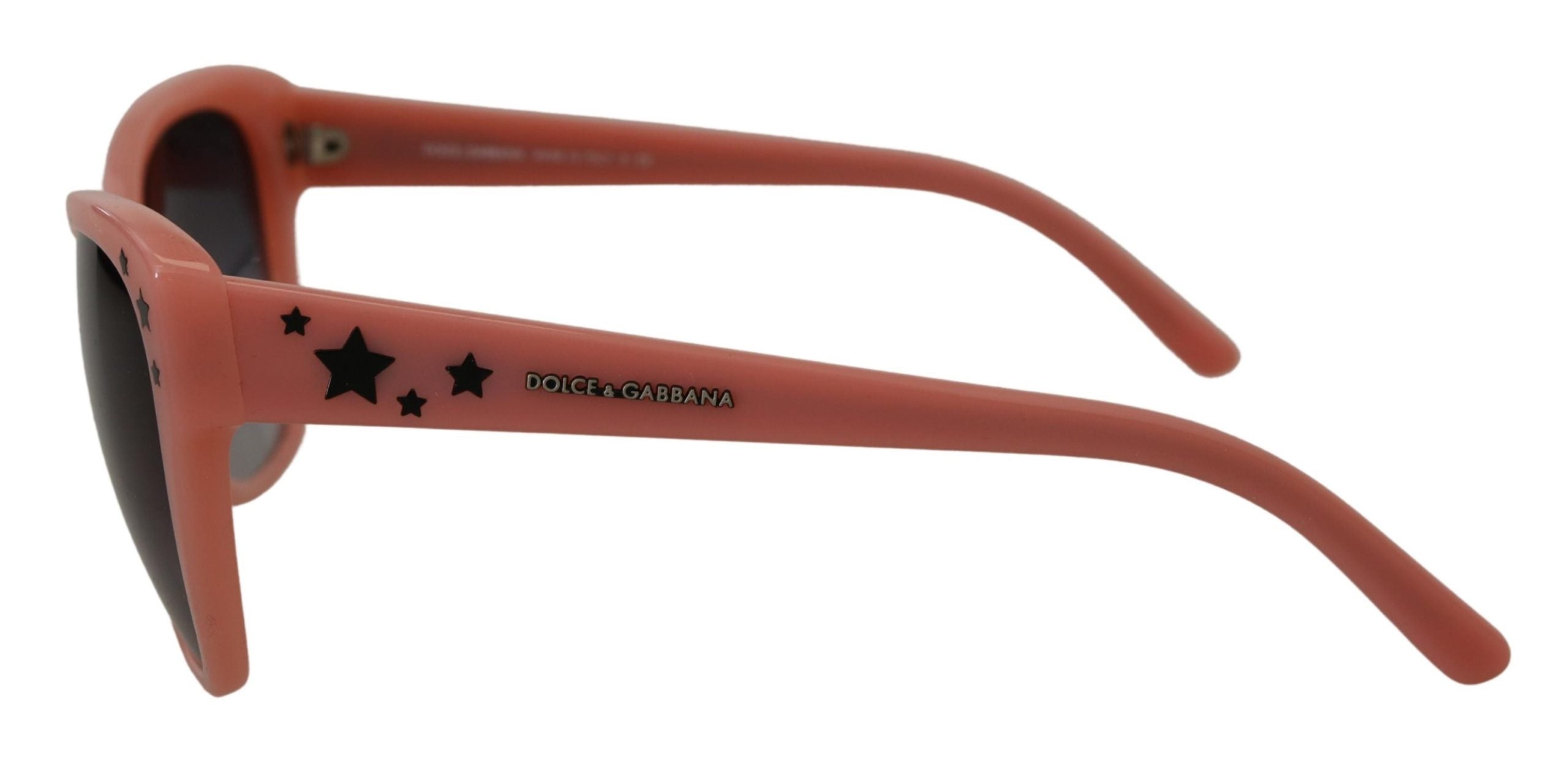 Rosa Acetatbåge Stjärnutsmyckade DG4124 Solglasögon