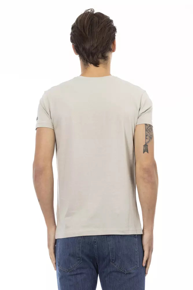 Trussardi Action Beige Bomull Herre T-skjorte