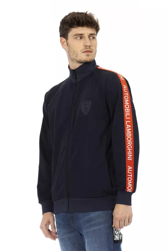 Automobili Lamborghini Blå Polyester Herregenser