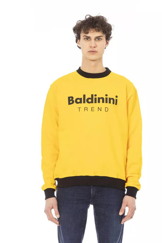 Baldinini Trend gul bomullsgenser for menn