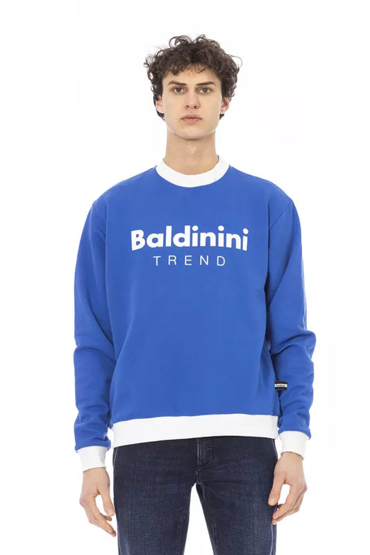 Baldinini Trend Blå Bomull Herregenser