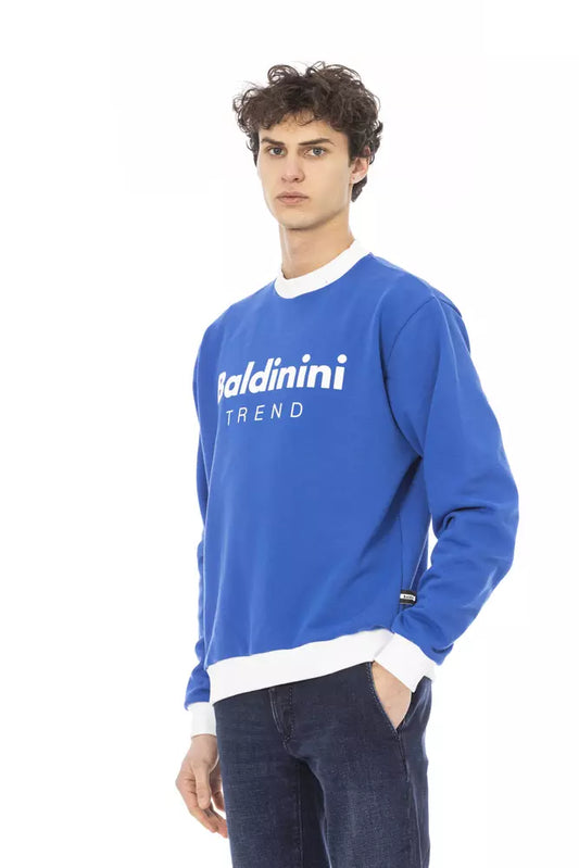 Baldinini Trend Blå Bomull Herregenser