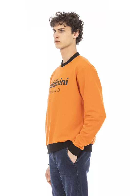 Baldinini Trend Oransje Bomull Herregenser