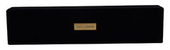 Dolce & Gabbana Black Velvet Logo Plaque Storage Bracelet Jewelry Box