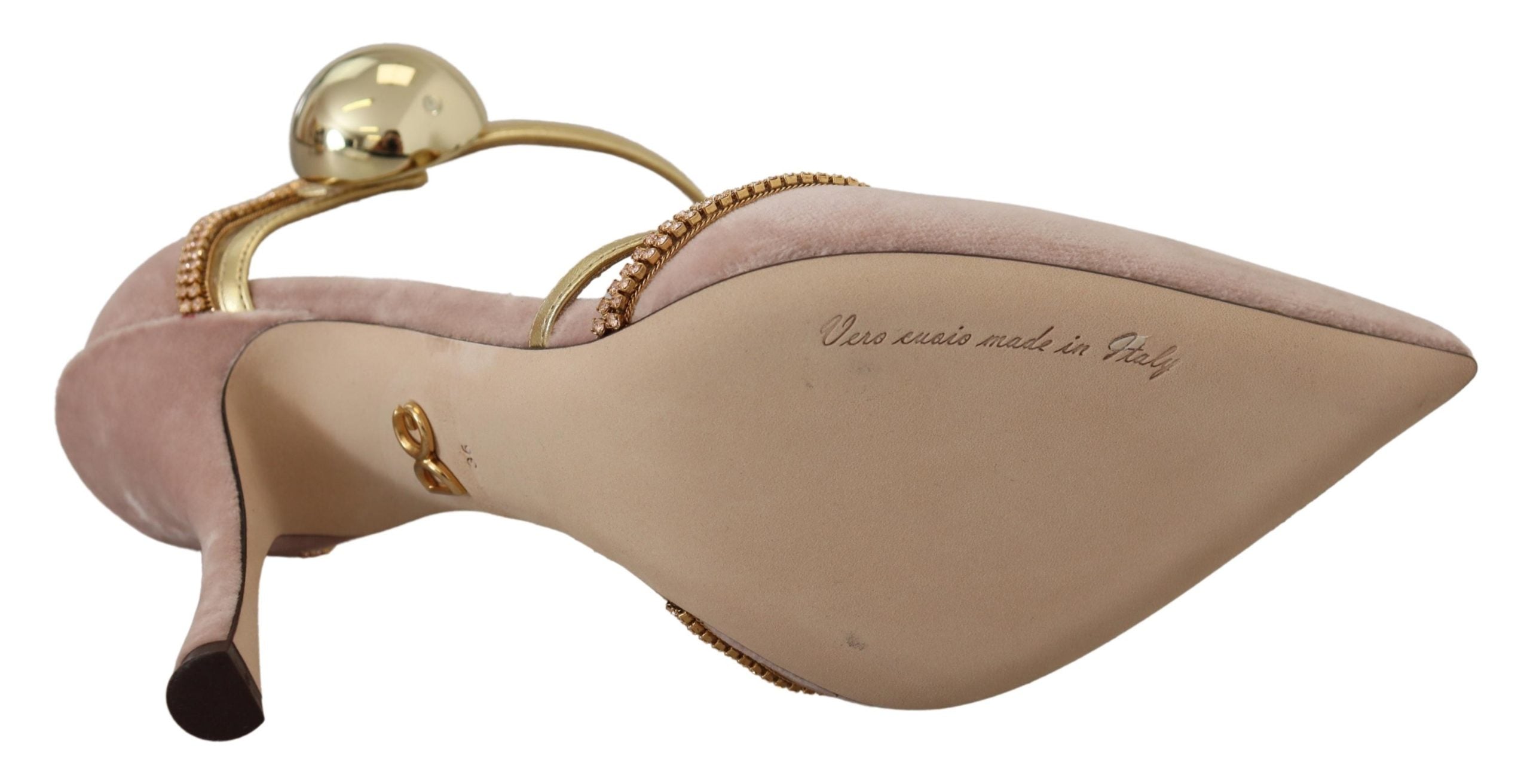 Rosa Kristall T-rem Klackskor Pumps