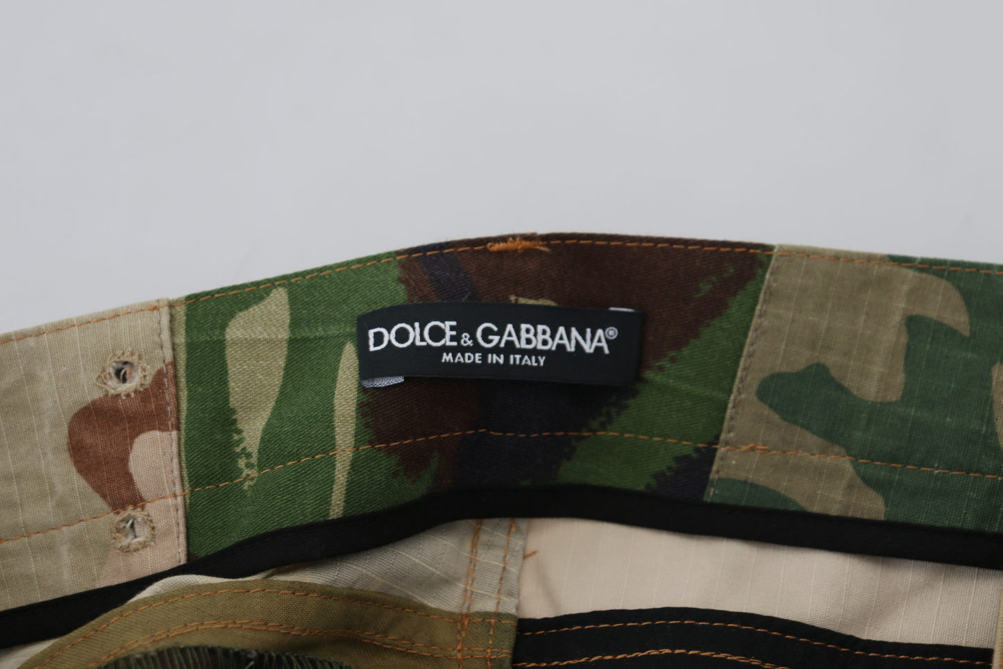 Dolce &amp; Gabbana Flerfärgade Siden Patchwork Herrjeans