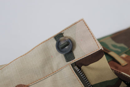 Dolce &amp; Gabbana Flerfärgade Siden Patchwork Herrjeans