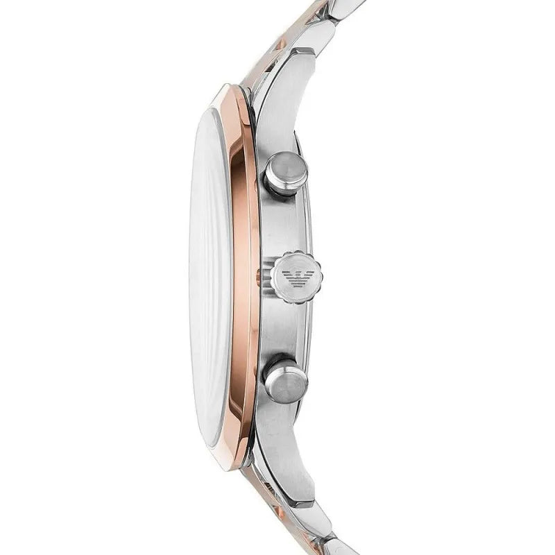 Elegant tofarget klokke for menn