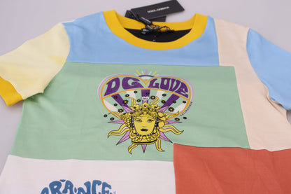 Dolce &amp; Gabbana Flerfarget Bomull DG Kjærlighet Patchwork
