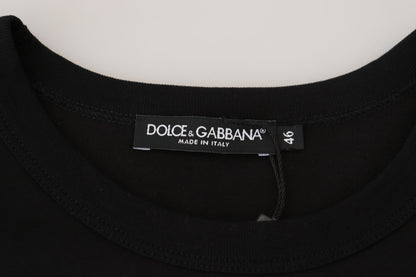 Dolce &amp; Gabbana svart Sneak Peek bomull kortärmad t-shirt