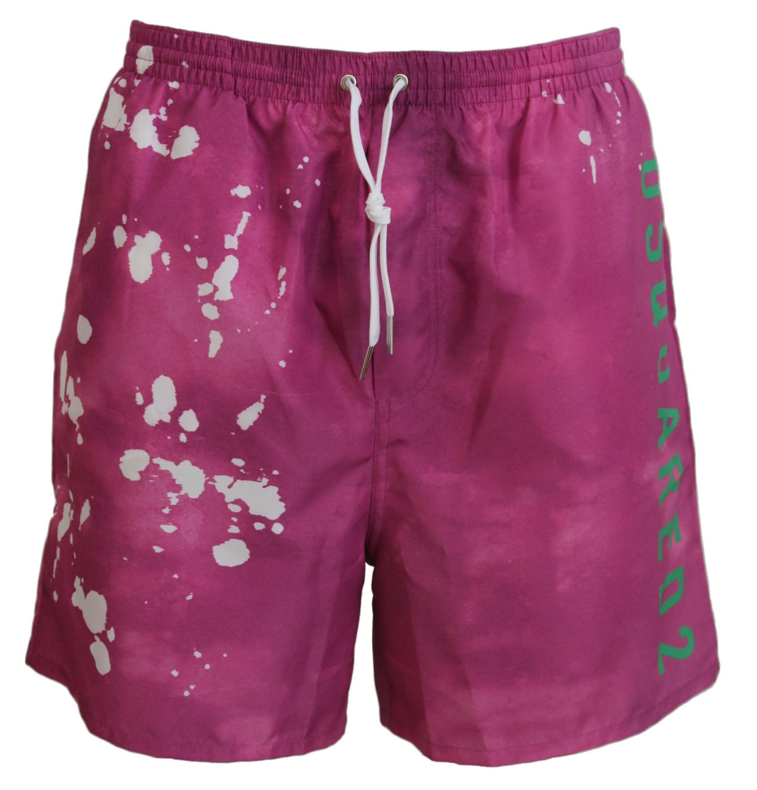 Rosa Tie Dye Logo Herr Strandkläder Shorts Badkläder